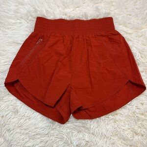 Zenana Outfitters Women's Red Athletic Shorts
